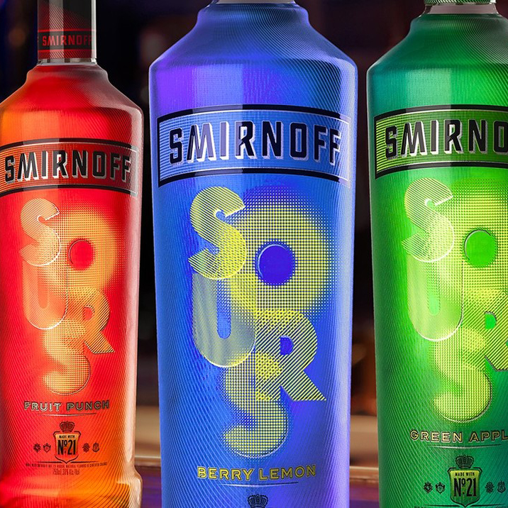 Smirnoff Sour Berry Lemon Bomb 